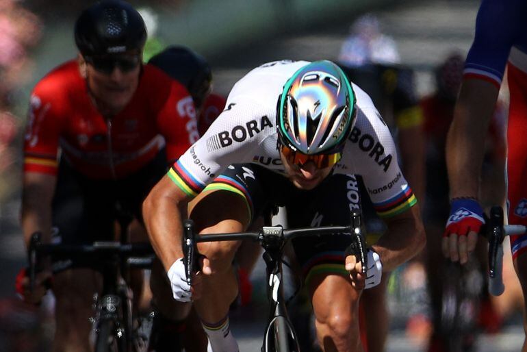 Sagan rueda en el Mundial 