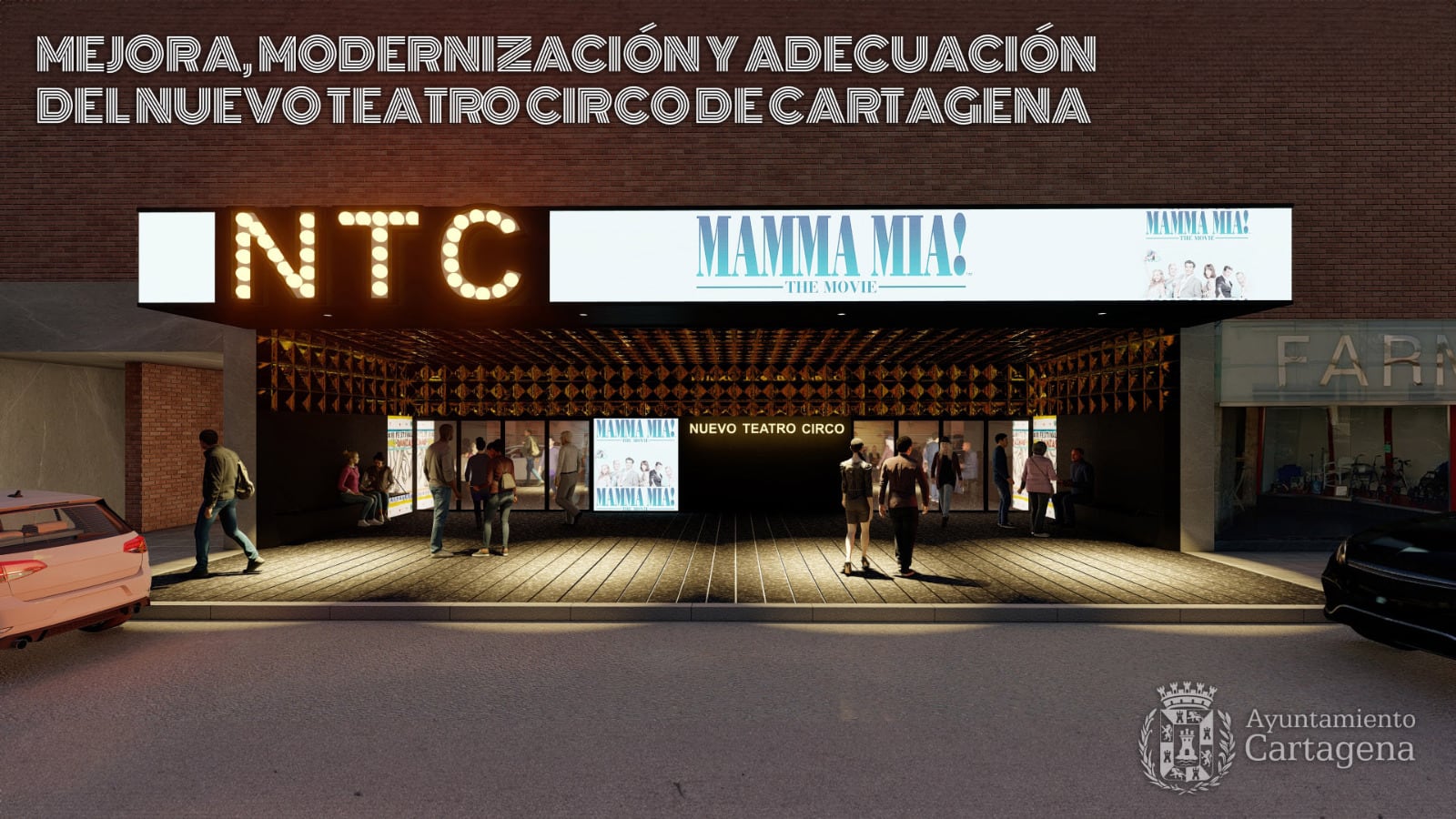 Estudio renovación Nuevo Teatro Circo de Cartagena.