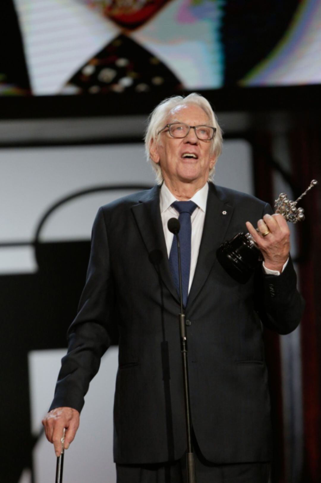 Donald Sutherland ha recibido el Premio Donostia del Festival de San Sebastián.