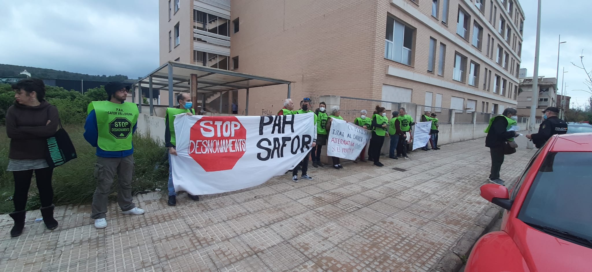 Concentración de la PAH de la Safor en el edificio de la calle Perú de Gandia