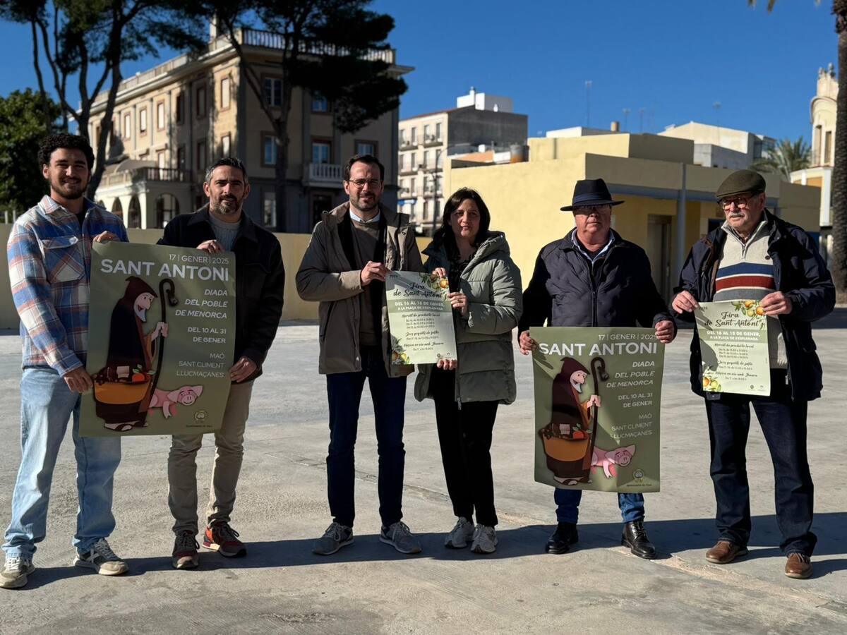 La plaça Esplanada centrarà els actes de Sant Antoni a Maó