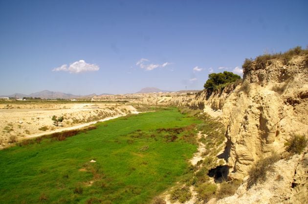 Cauce del río Seco en El Campello (Alicante)