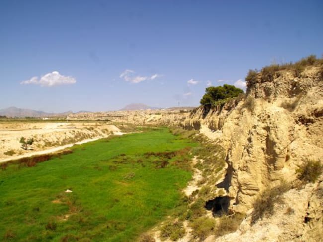 Cauce del río Seco en El Campello (Alicante)