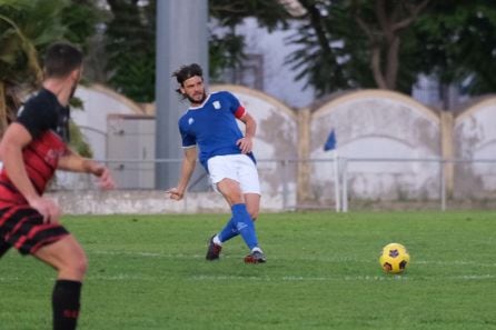 Migue García tuvo que retirarse lesionado
