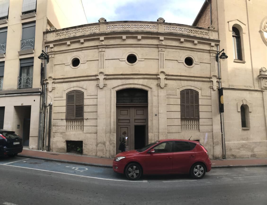 Fachada del edificio que albergará el futuro museo dedicado a Camilo Sesto.