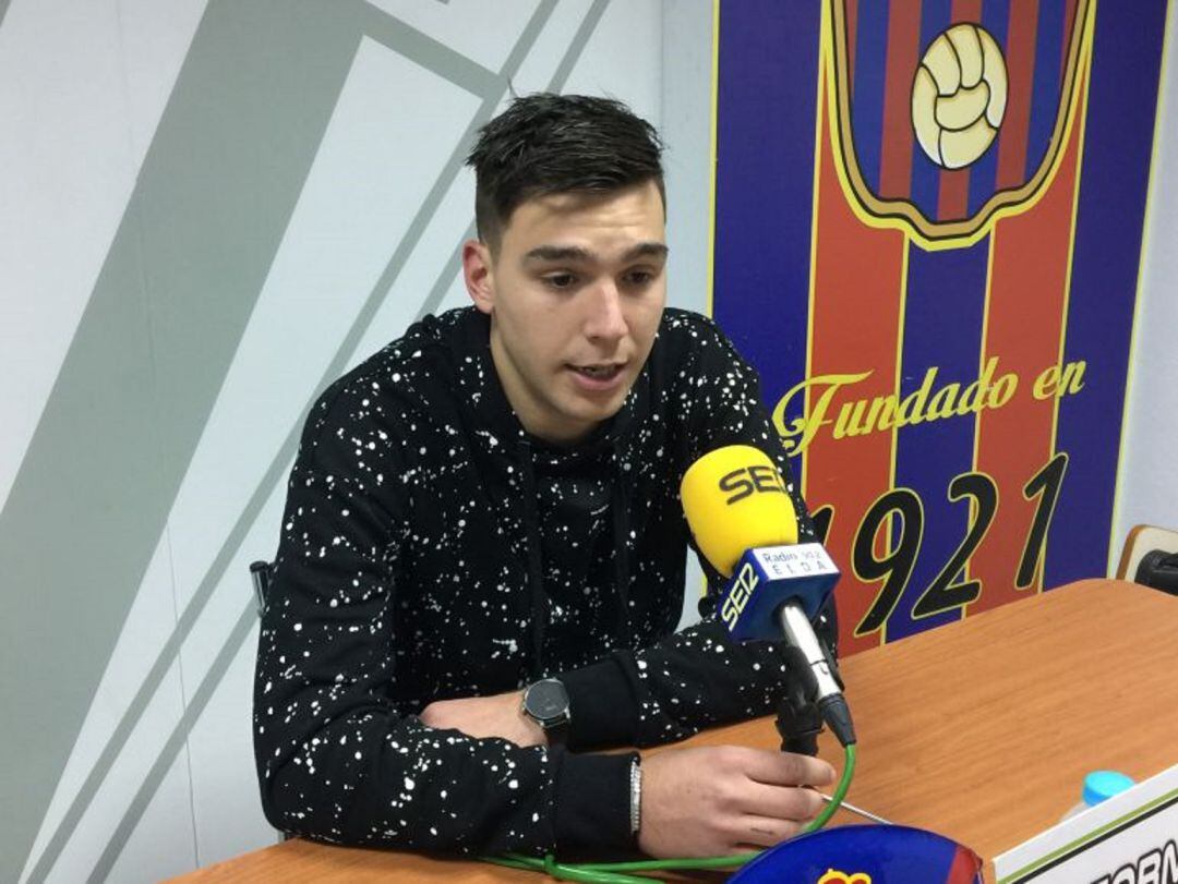 Mariano "Nano" Gancedo en su etapa como jugador del Eldense