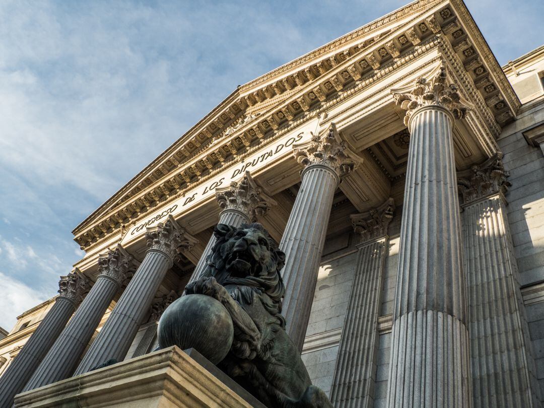 Fachada del Congreso de los Diputados