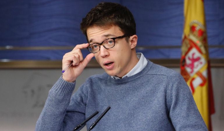 El dirigente de Podemos, Íñigo Errejón.