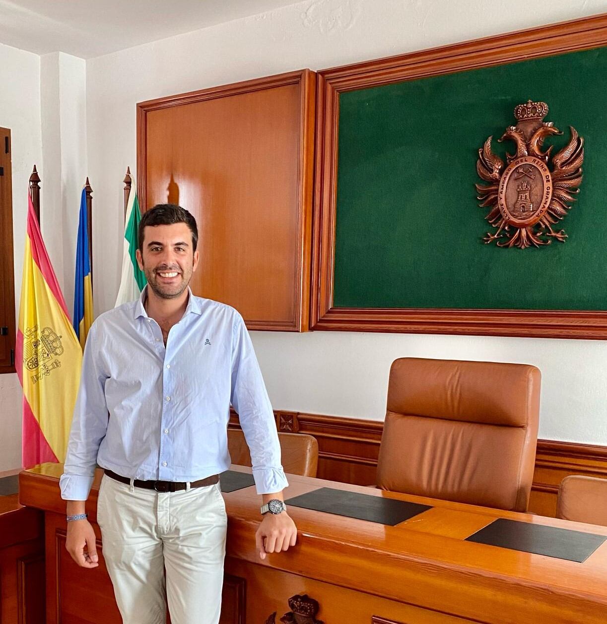 Francisco García, alcalde de Mojácar.