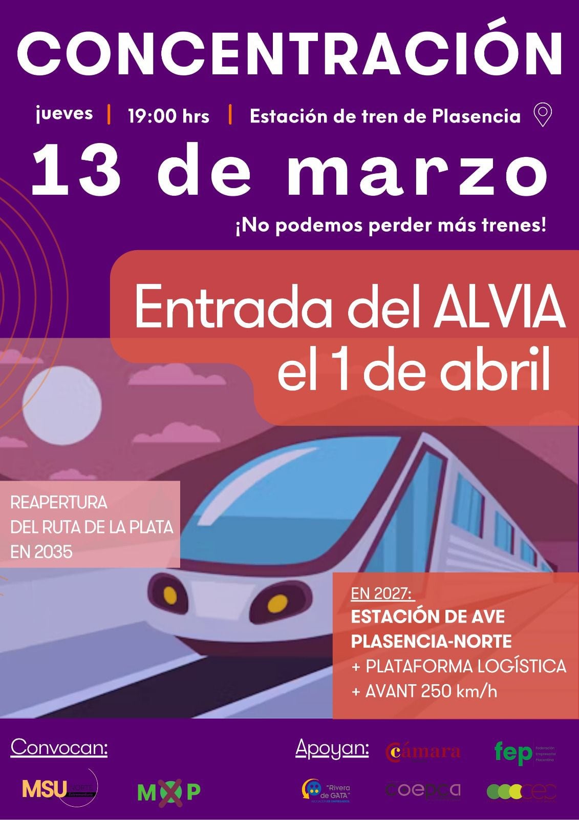 Cartel de la convocatoria