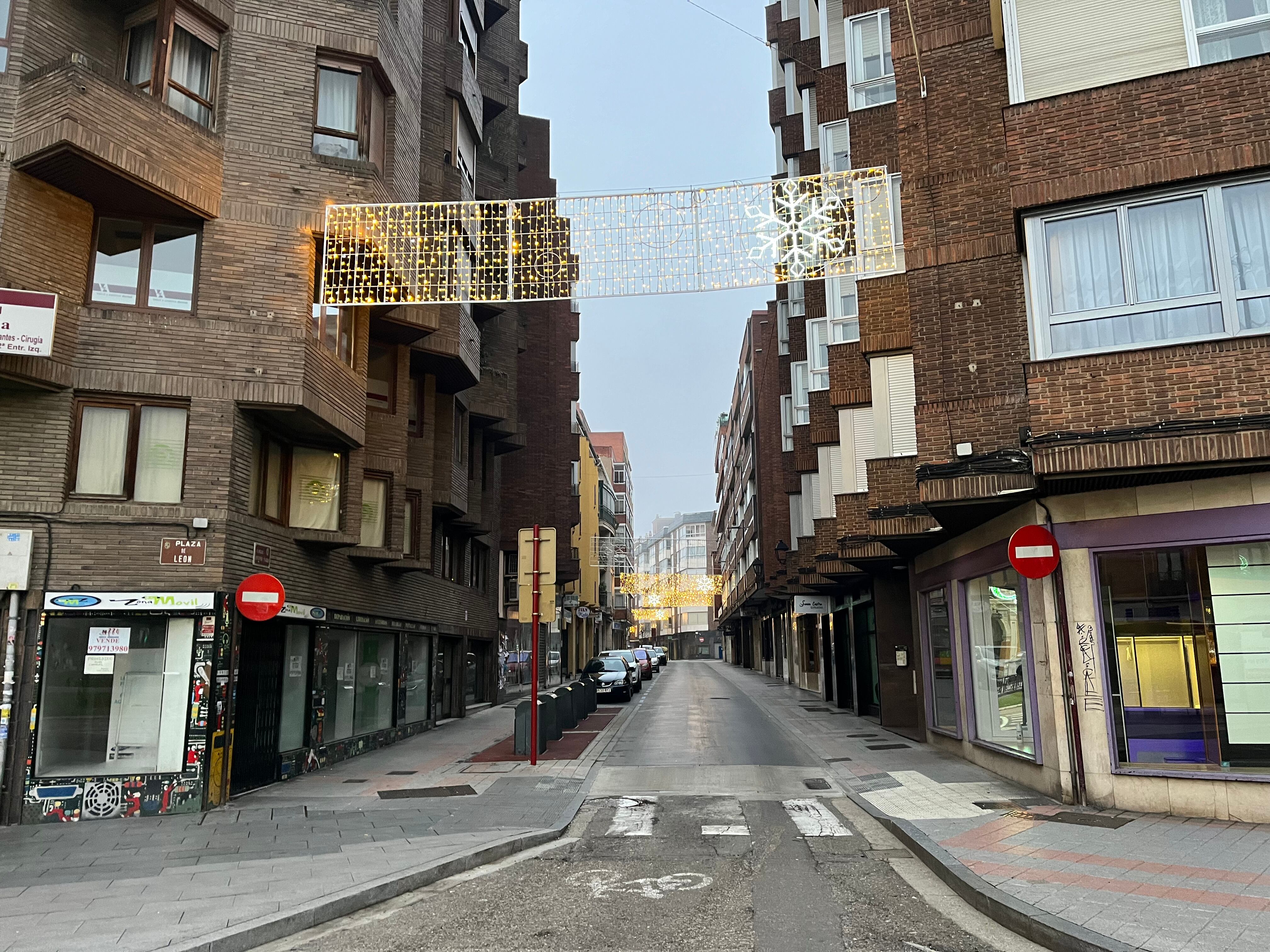 Iluminación navideña de Palencia