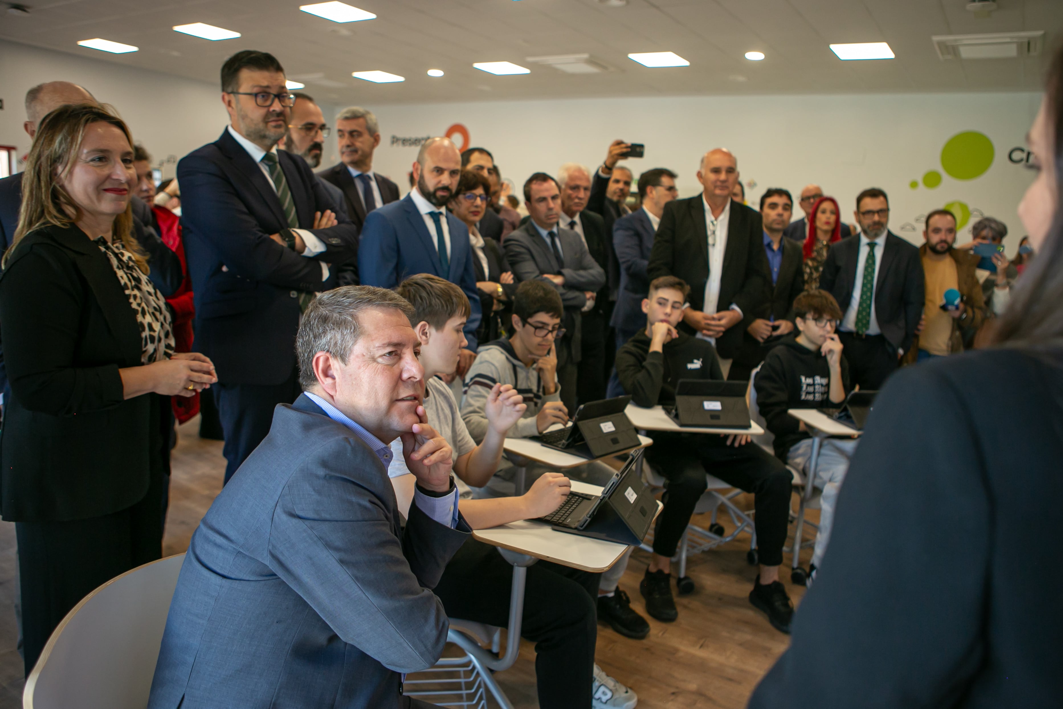 Inauguración del &#039;Aula de Futuro&#039; de Castilla-La Mancha