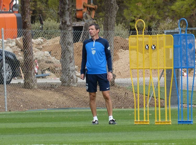 El Cuco Ziganda está contento con el trabajo que está haciendo su equipo