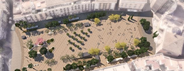 Proyecto de remodelación de la Plaza de la Reina