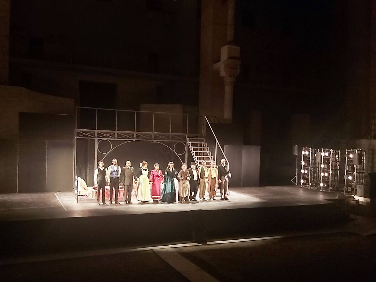 'Júlia' obté una gran resposta del públic en el Teatre Romà de Sagunt