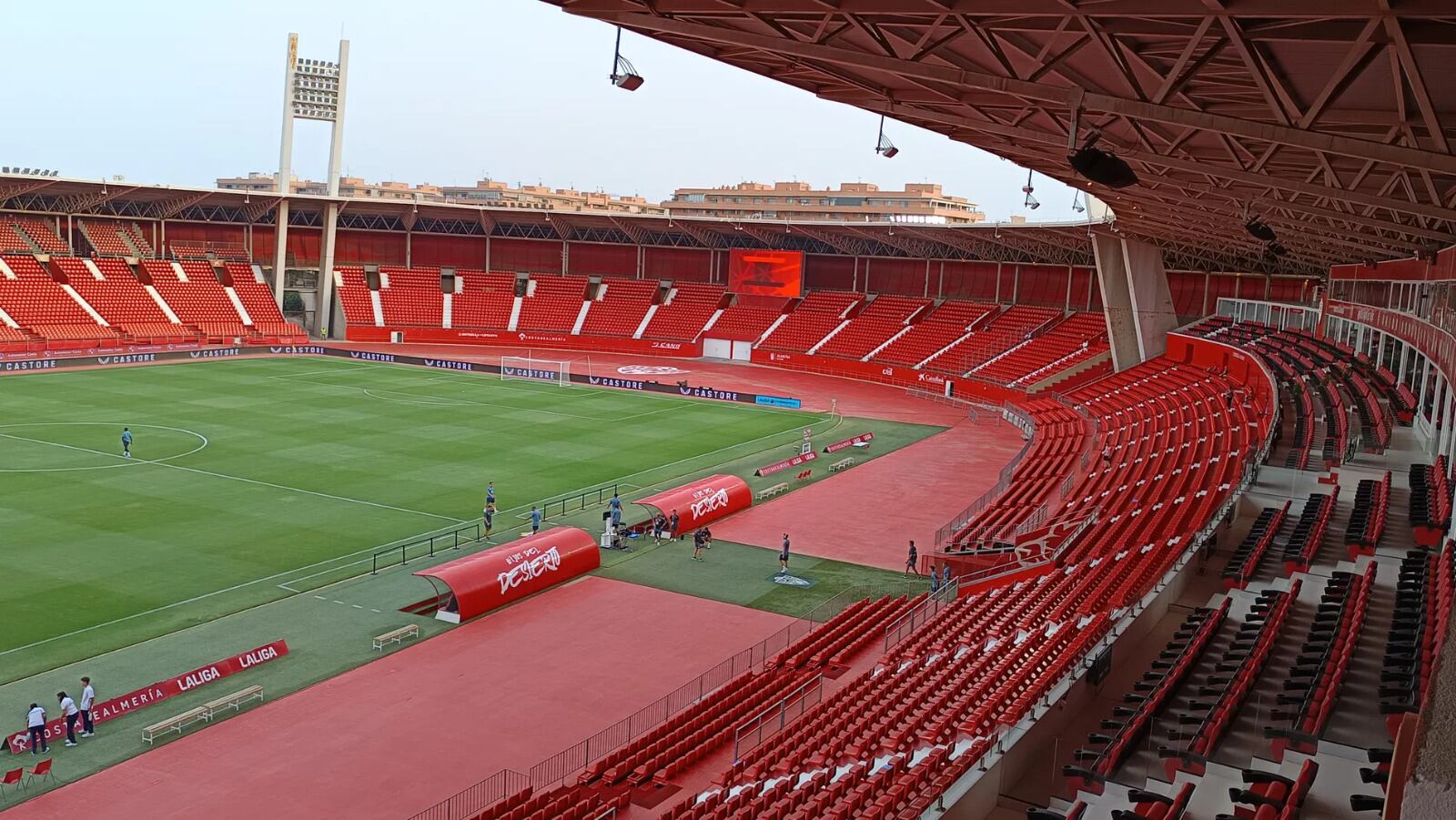 No habrá fútbol en el Mediterráneo entre Almería y Córdoba a las 16:15 horas por la alerta por lluvias.