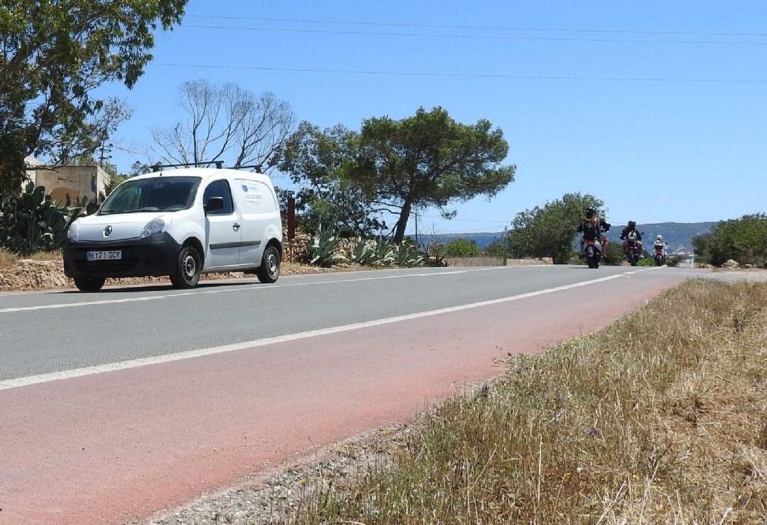 Imagen de archivo de una carretera de la isla