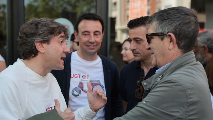 Andueza eleva el choque con el PNV y defiende el meme sobre Aitor Esteban: "Llegó cuando tenía que llegar"