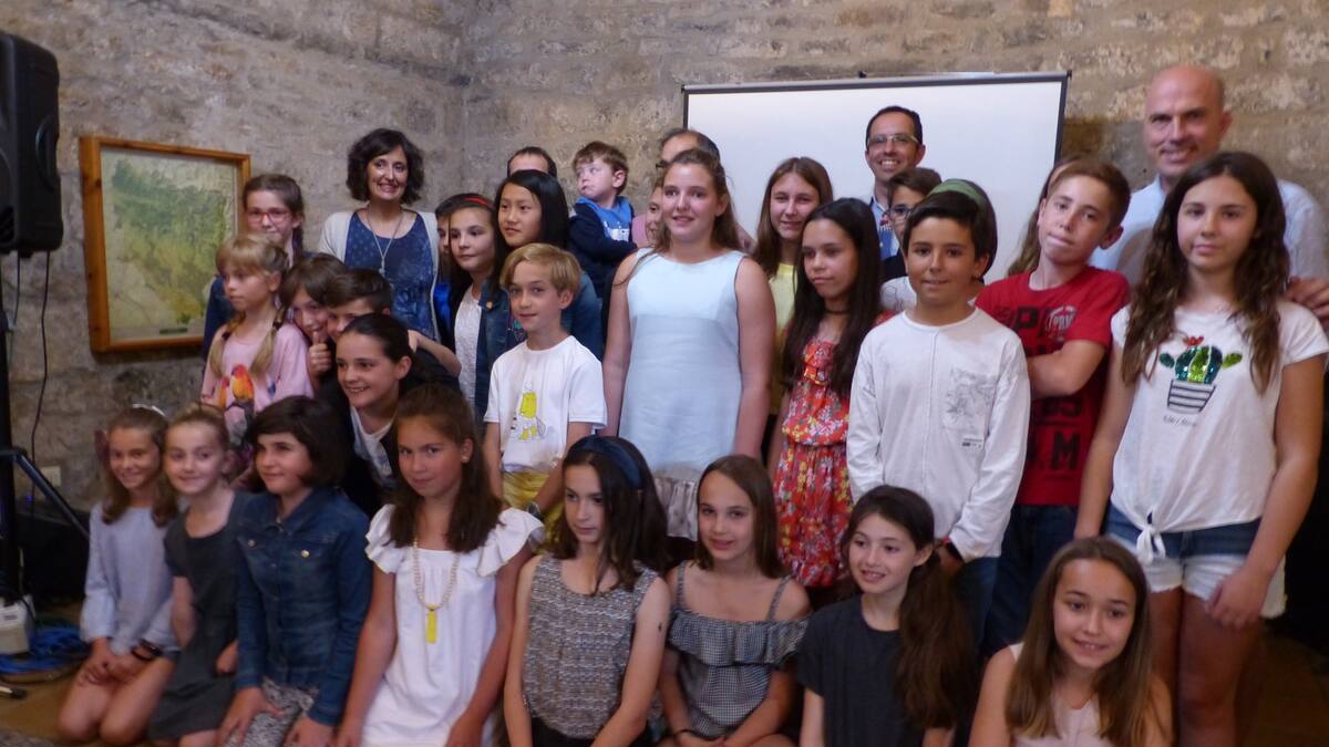 Voces infantiles resuenan en Búbal