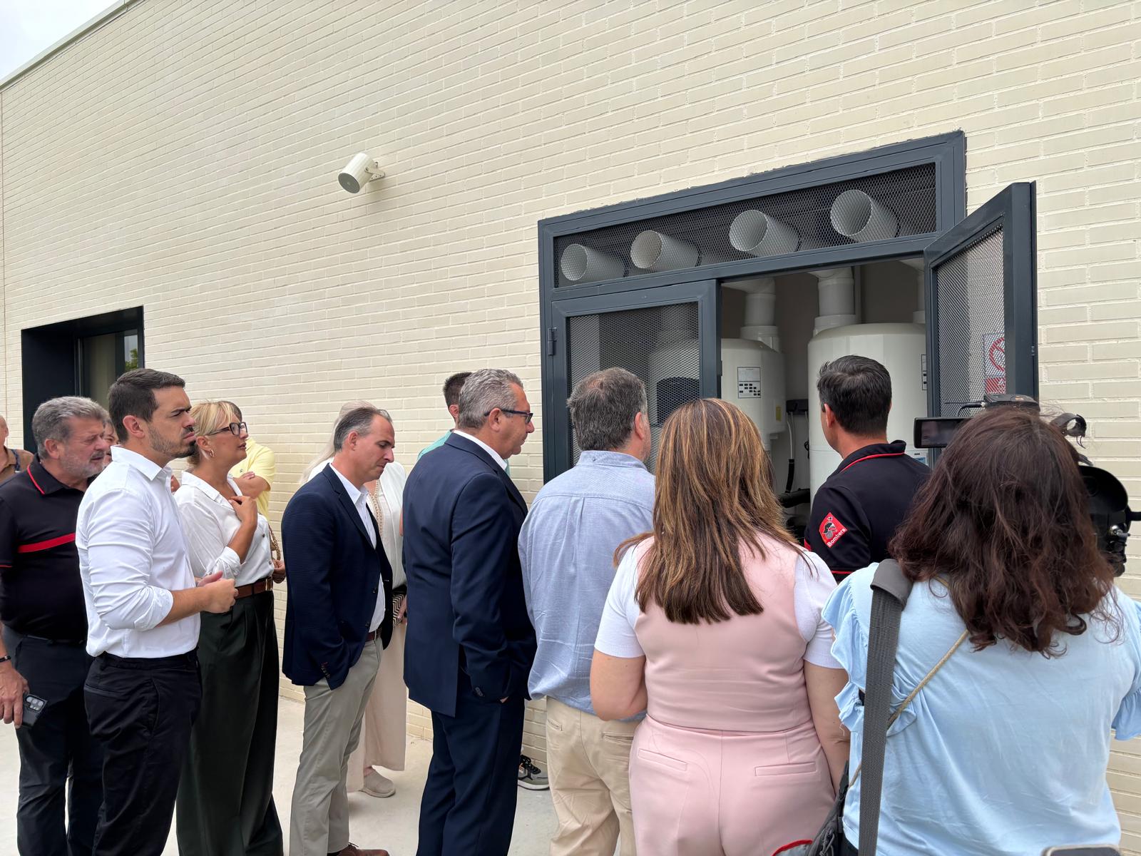 Inauguración parque de bomberos de Villena