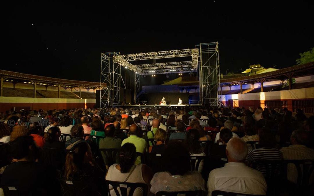 La plaza de toros de Huerta de Rey cumplió su función como ubicación alternativa al teatro romano de Clunia