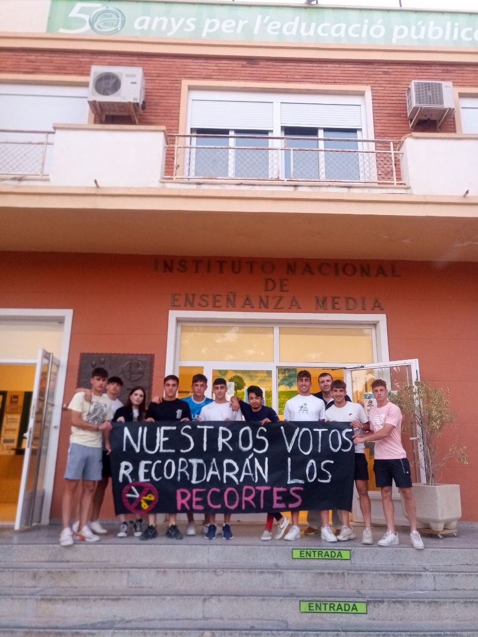 Estudiantes IES La Asunción