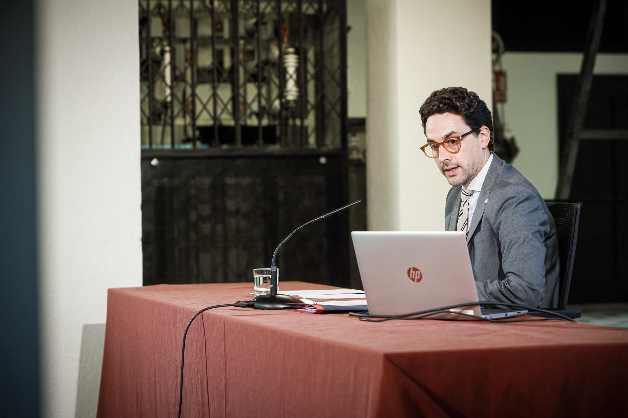 Casal durant la compareixença d&#039;avui.