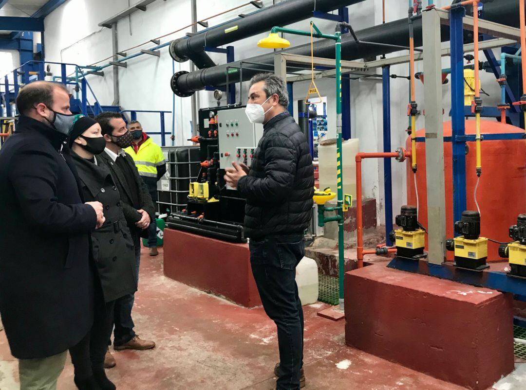 Visita a la desalinizadora