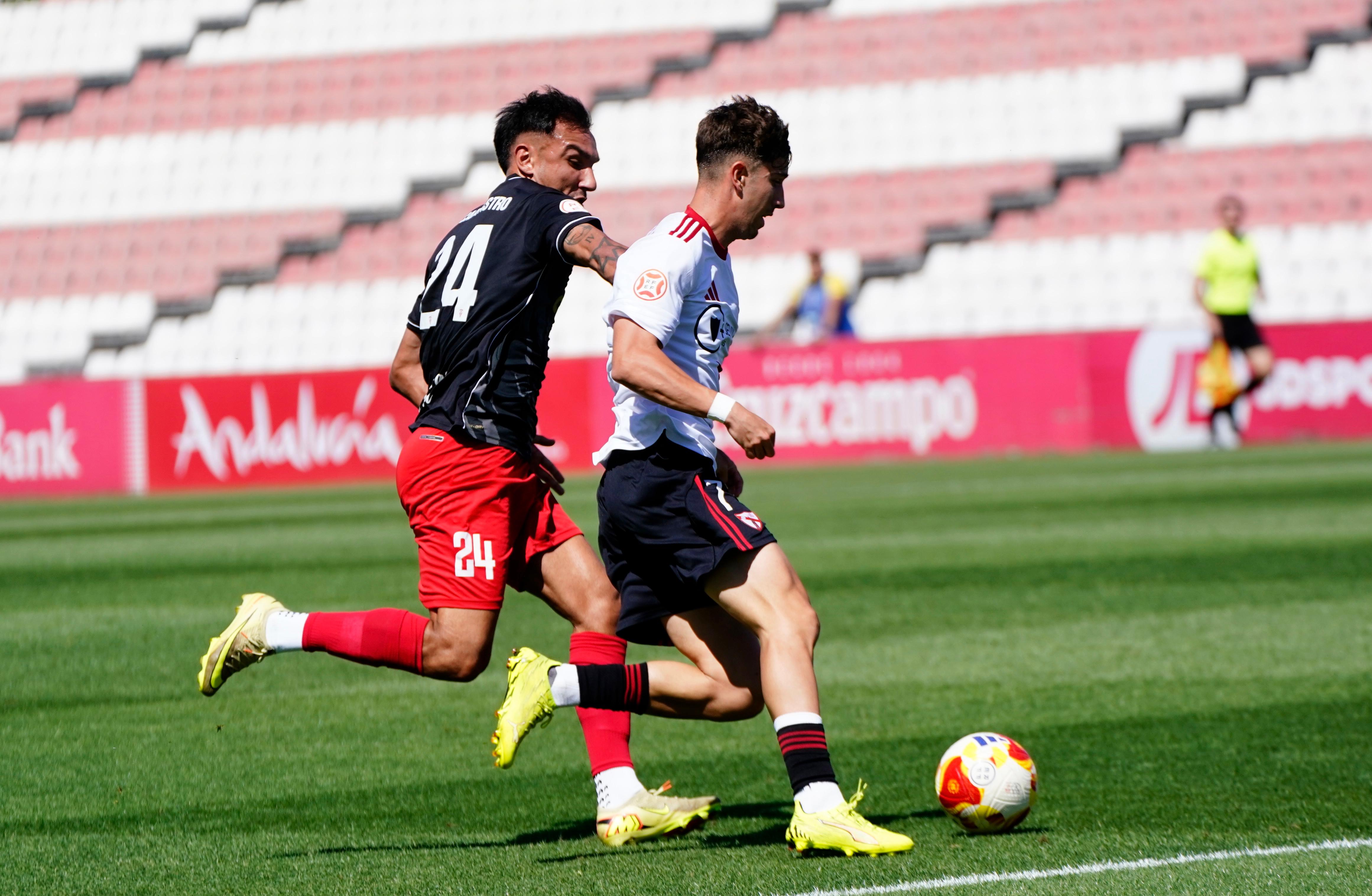 Un lance del partido