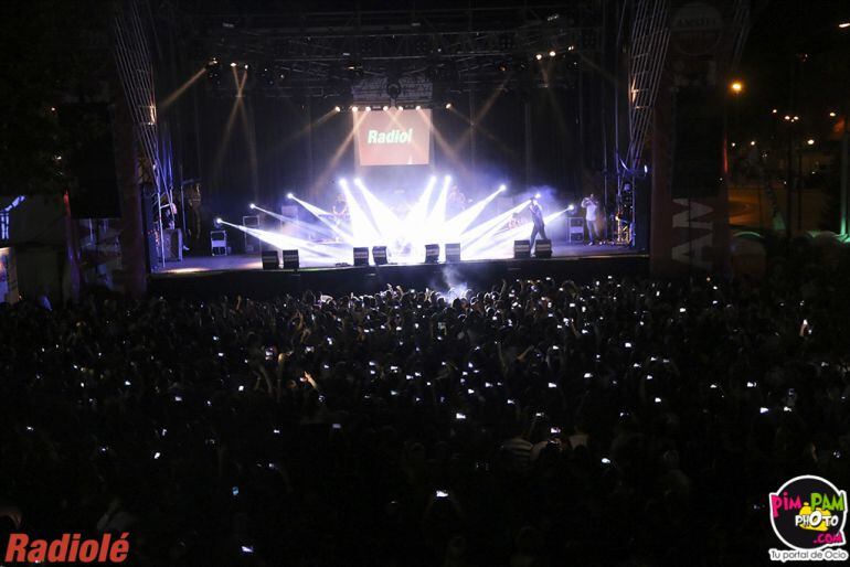 Más de 5.000 personas asistieron al concierto de Radiolé Albacete