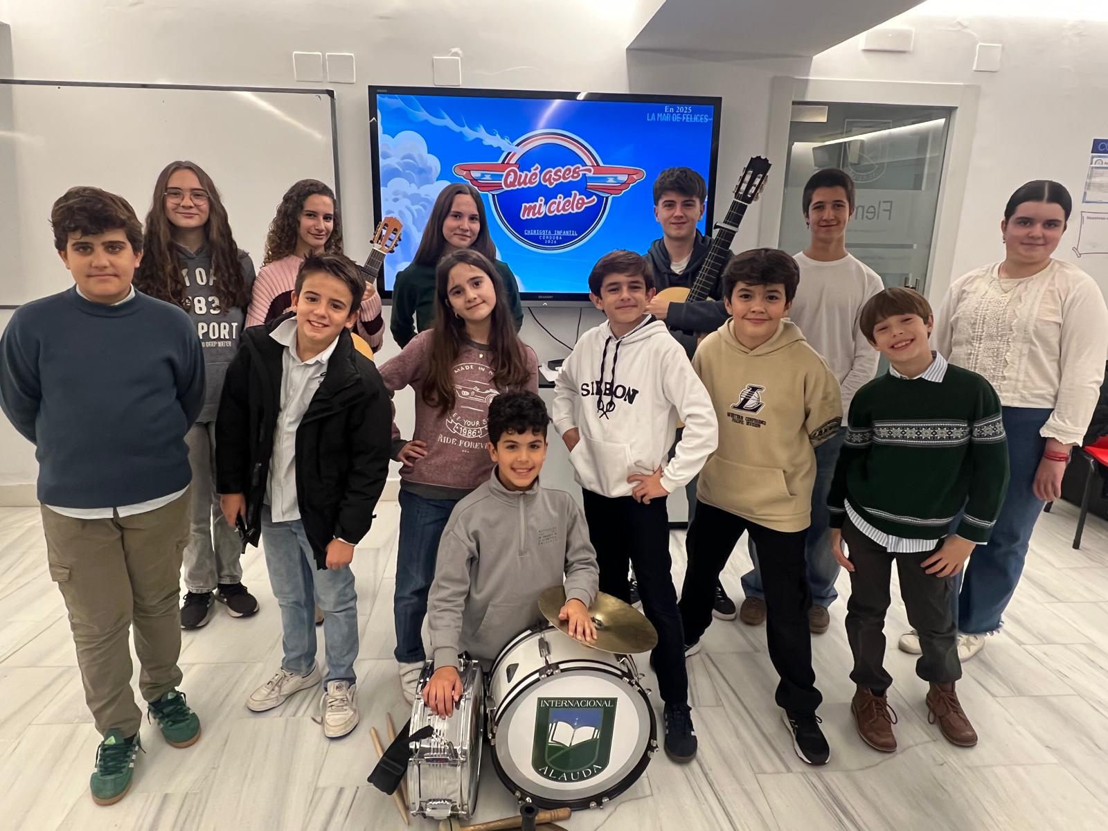 La chirigota infantil de Córdoba Qué ases mi cielo