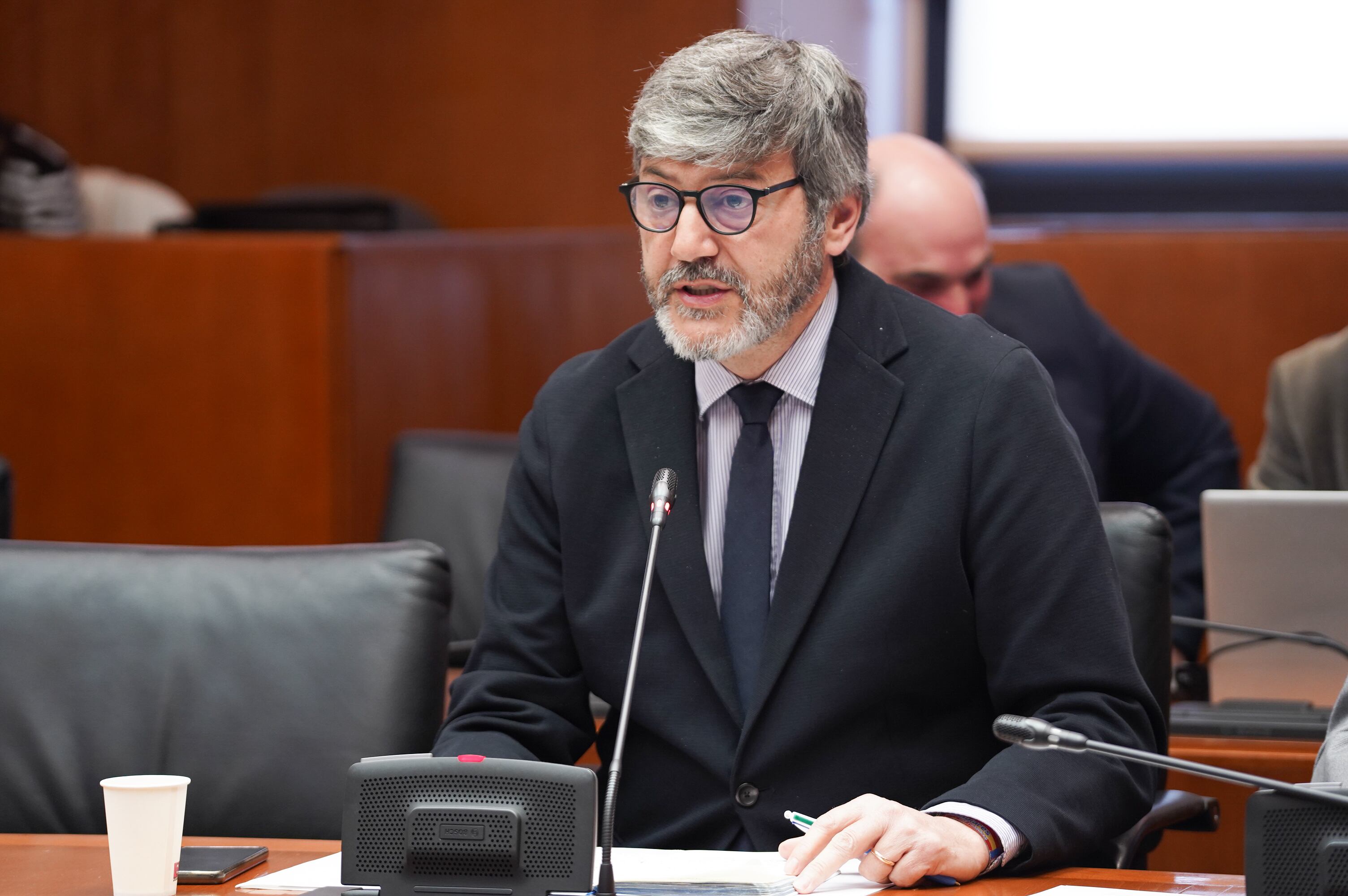 Gerardo Oliván, diputado del PP