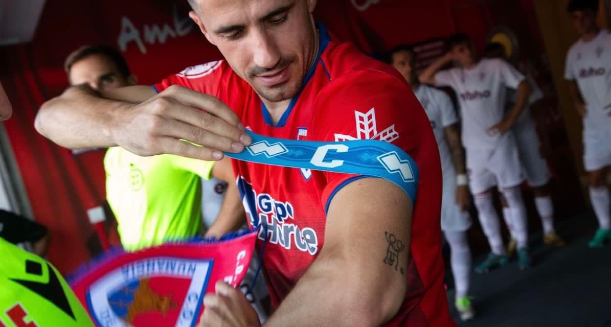 Jesús Tamayo, jugador del CD Numancia.