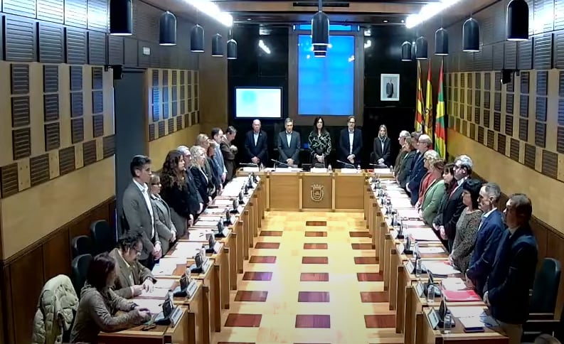 Pleno del Ayuntamiento de Huesca del 19 de diciembre