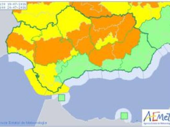 La ola de calor provoca la activación de los avisos por calor en toda la provincia de Jaén.