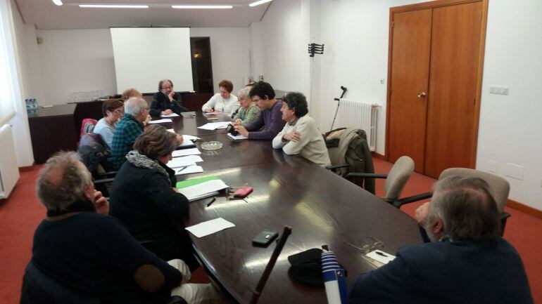 Reunión con el grupo de IU en la Diputación de Palencia