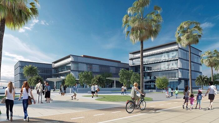 Conjunto edificatorio del Lago Marítimo