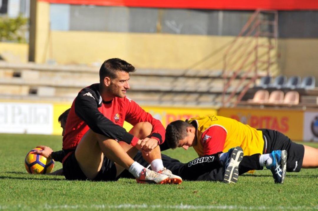 Alfredo Juan Mayordomo &#039;Mayor&#039;, tras un entrenamiento