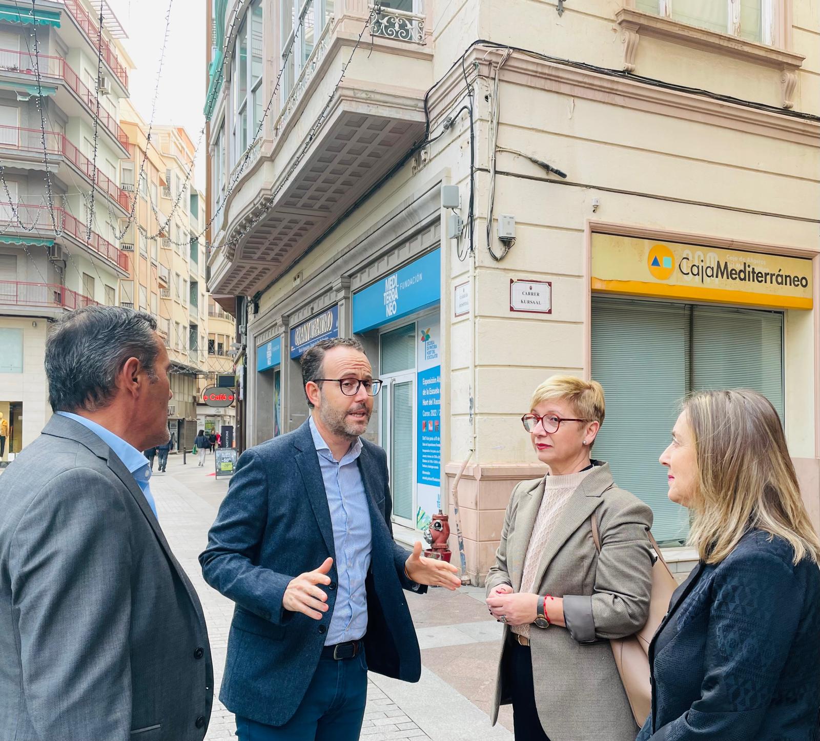 PSOE con los diputados provinciales