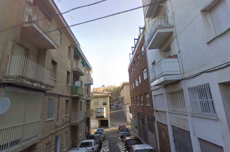 Calle Francisco de Quevedo, donde se produjo el incidente.