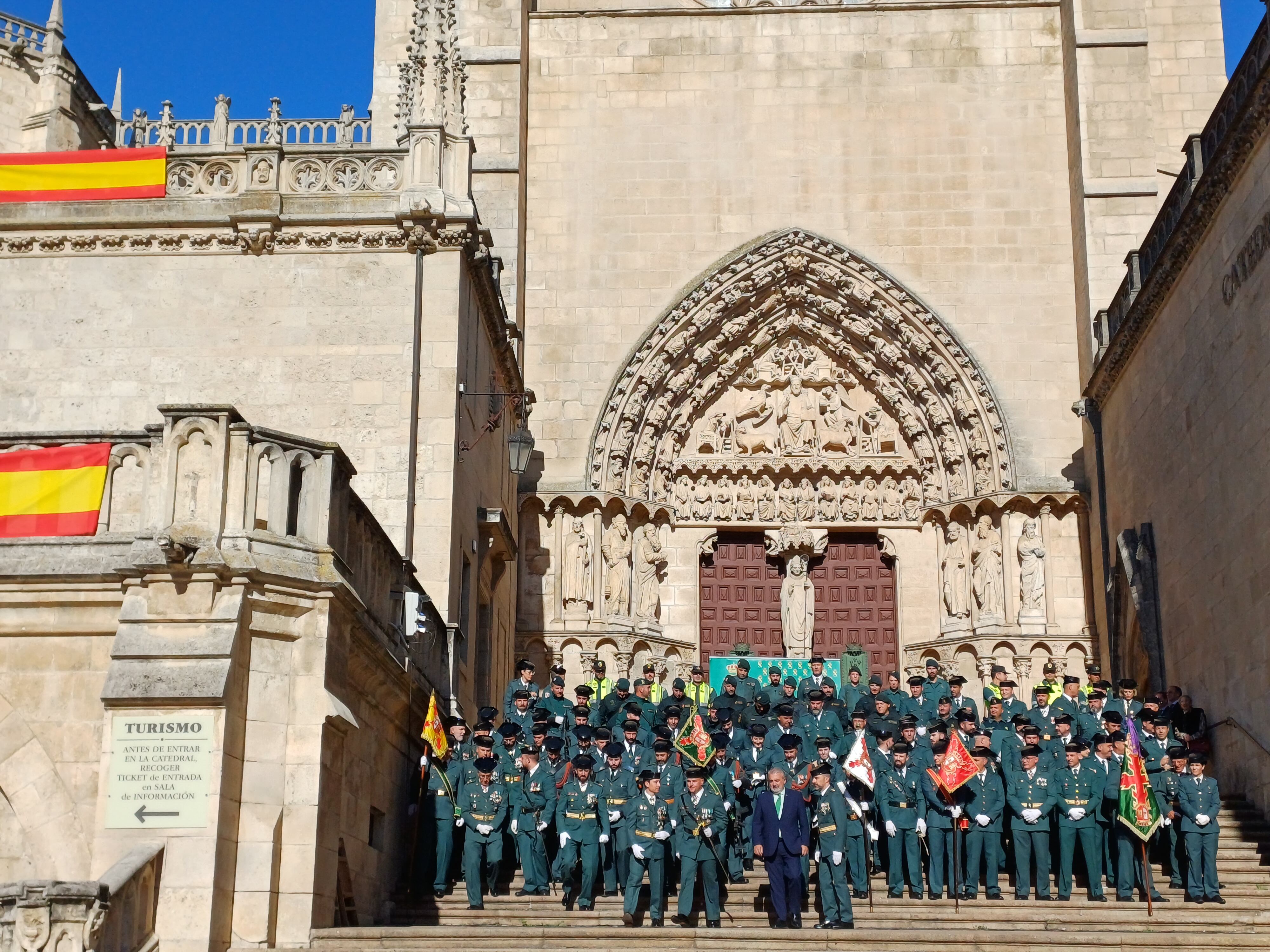 La Guardia Civil celebra en Burgos la festividad de su Patrona, la Virgen del Pilar