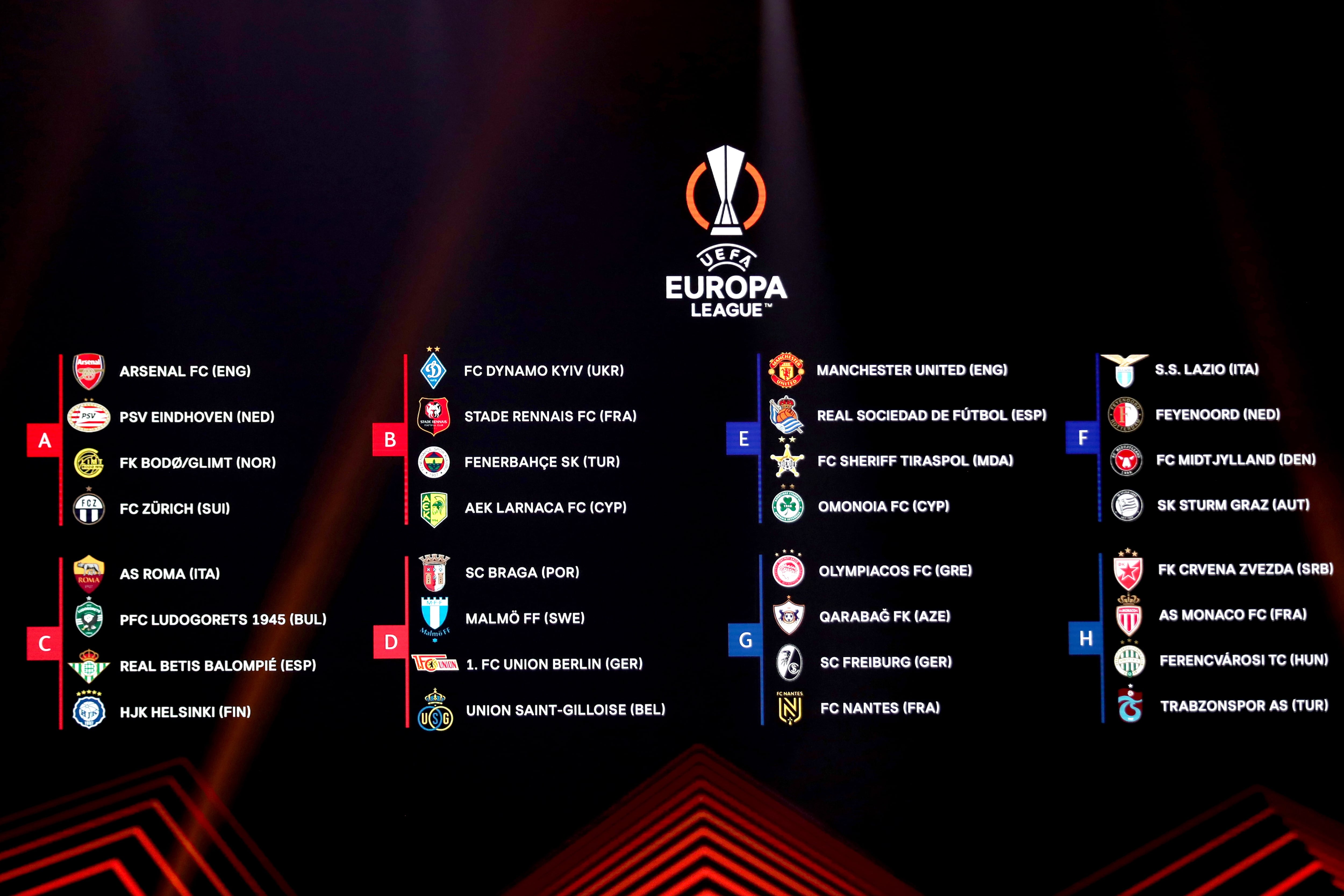 El calendario de la Europa League ya está listo (Turquía, Estanbul) EFE/EPA/SEDAT SUNA