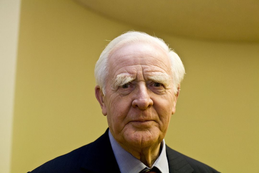 FILE - 13 DECEMBER 2020: Author David Cornwell (John le Carré), 89, has died of pneumonia at the Royal Cornwall Hospital​ on December 12, 2020 in Truro, Cornwall, England​. OXFORD, UNITED KINGDOM