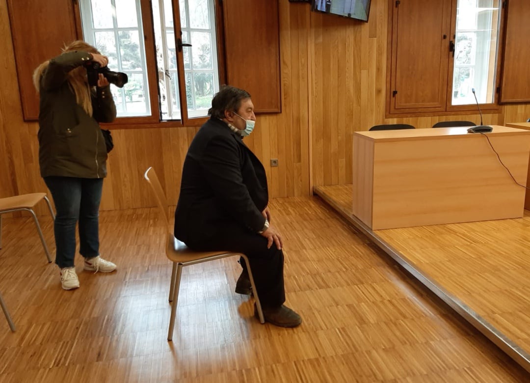 Imagen durante el juicio en la Audiencia Provincial.