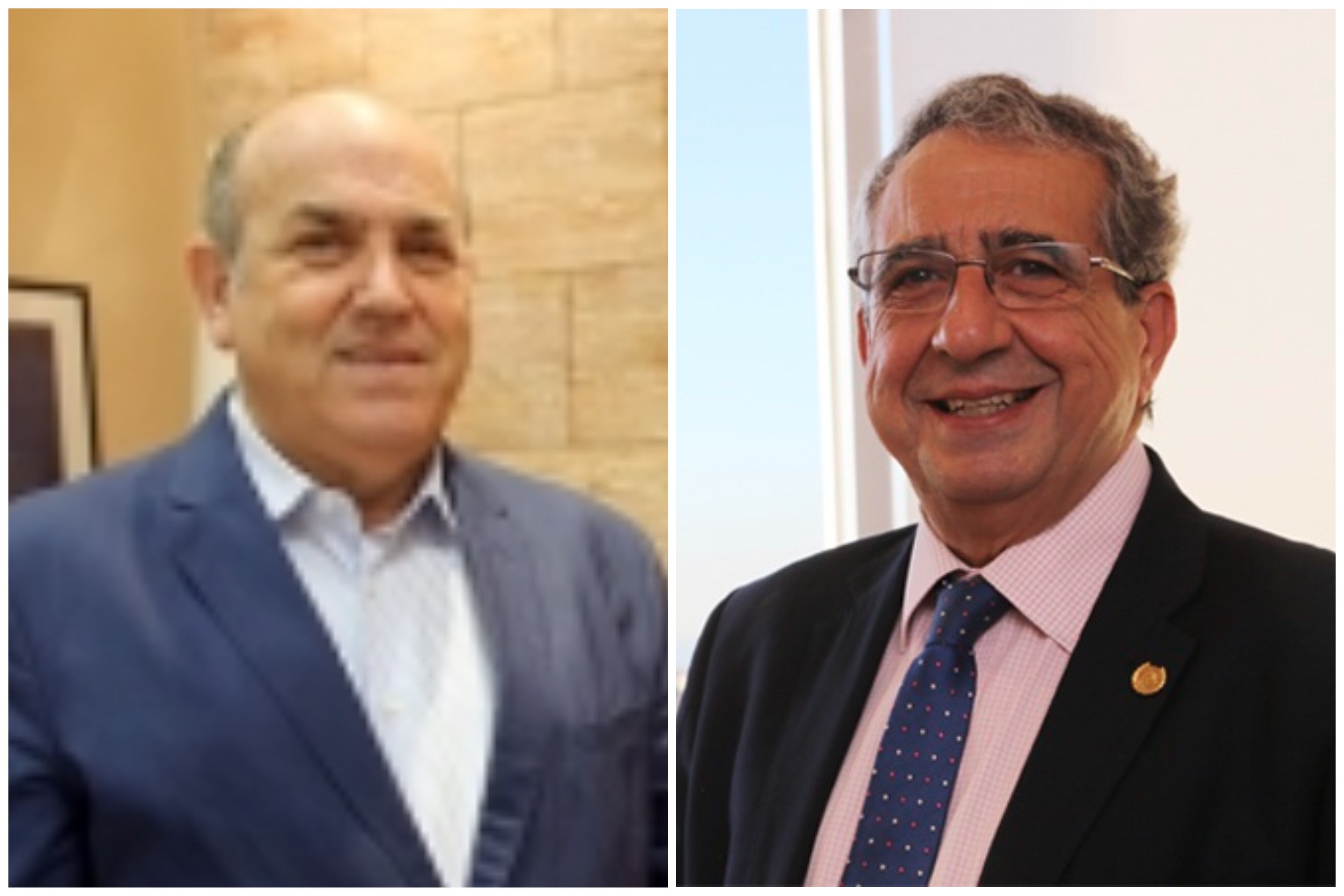 Beltán y el recto de la UMA, Narváez, en una imagen de archivo