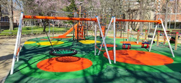 Nuevo parque infantil de la Huerta Guadián