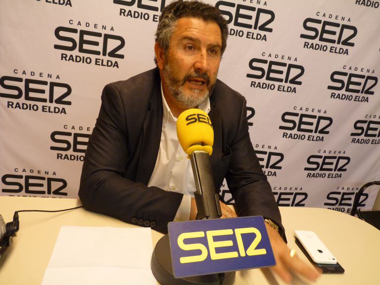 El edil de Patrimonio en Radio Elda Cadena SER