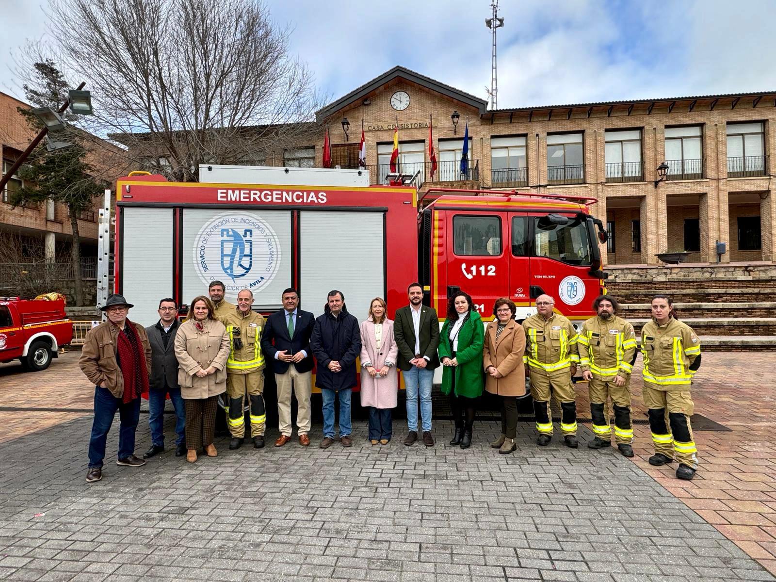 Entrega vehículo de emergencia