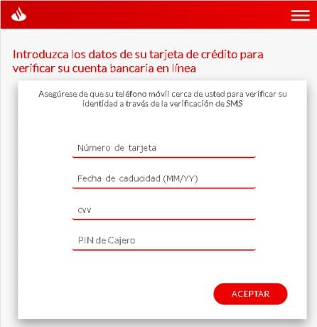 Los responsables del ataque te pedirán todos tus datos.