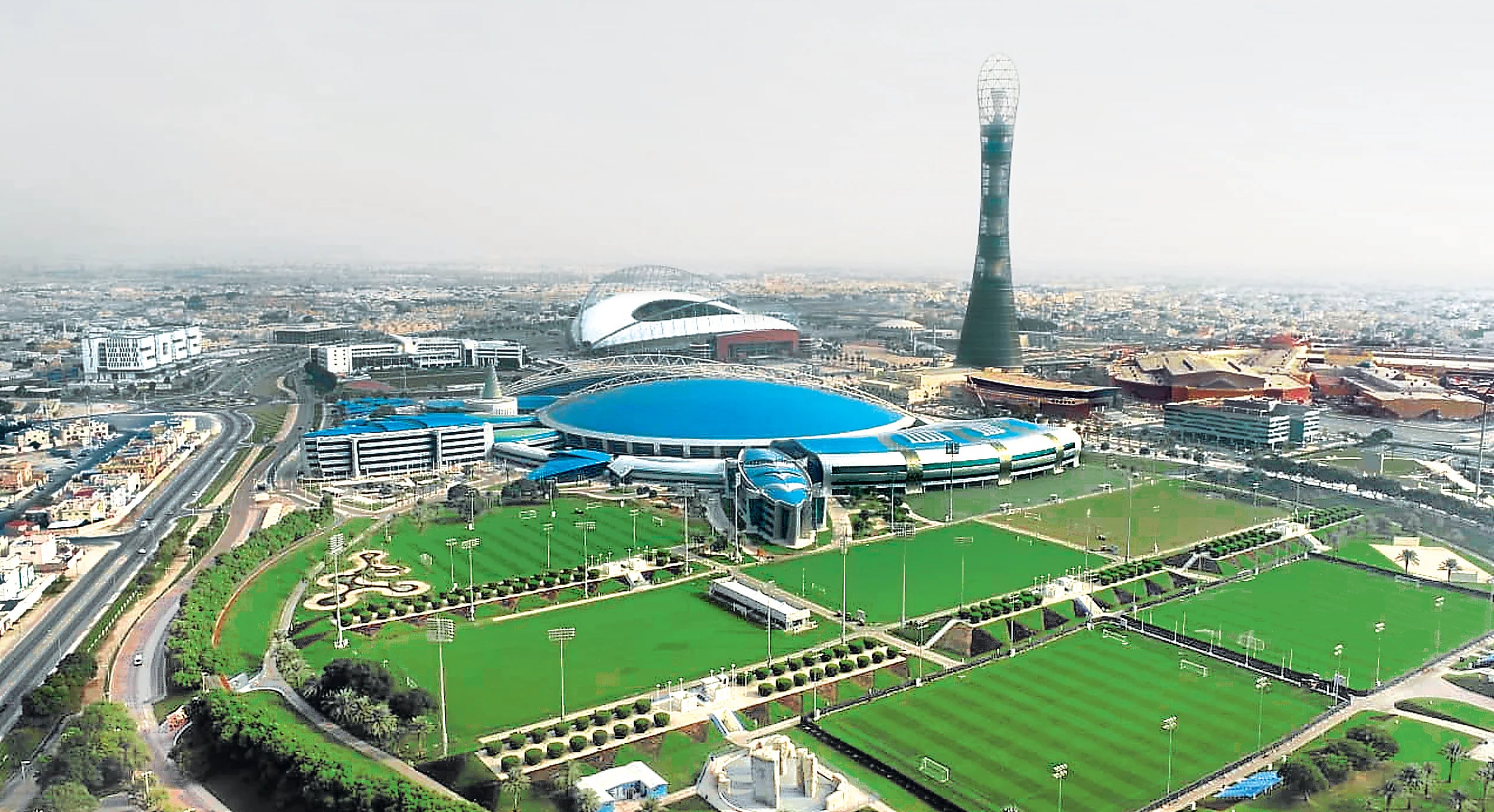 Instalaciones de la Academia Aspire en Doha / Getty